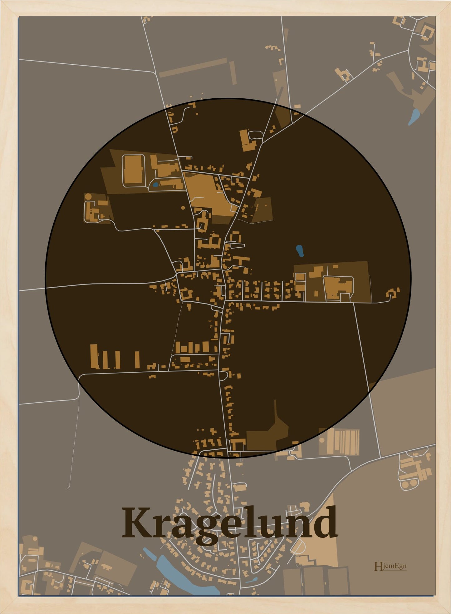 Kragelund Affisch (8723)