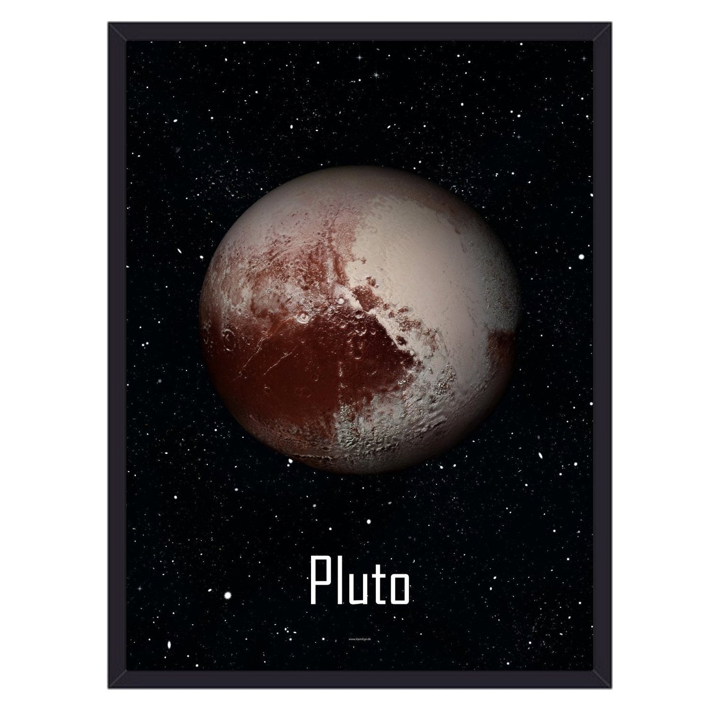 Pluto planet plakat